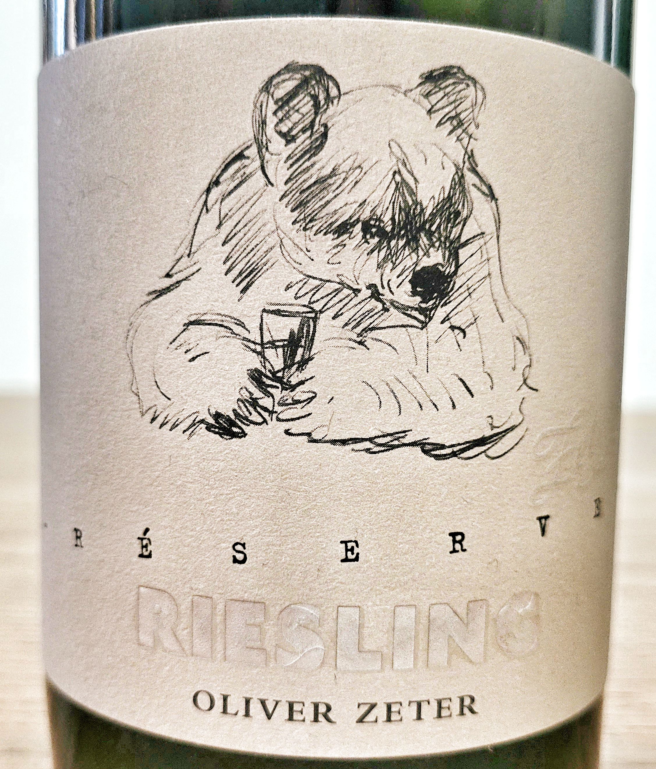 Oliver Zeter Riesling Weilberg 2012 Réserve